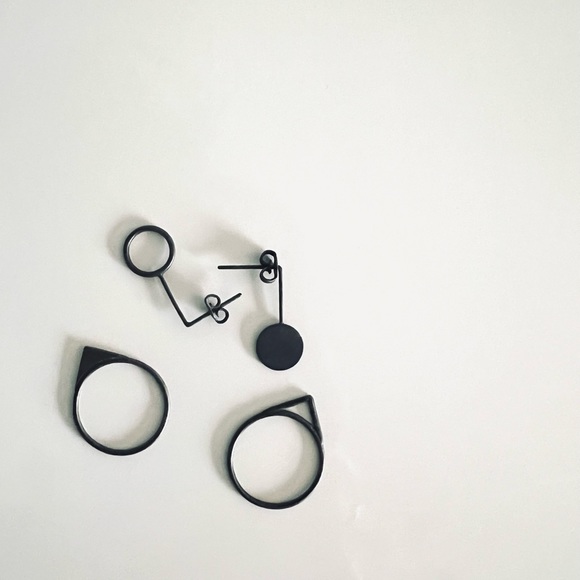 AgJc Earrings handmade - Picture 2 of 2